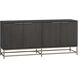 Rebel 71 X 18.75 inch Gold / Charcoal Grey Sideboard, Large